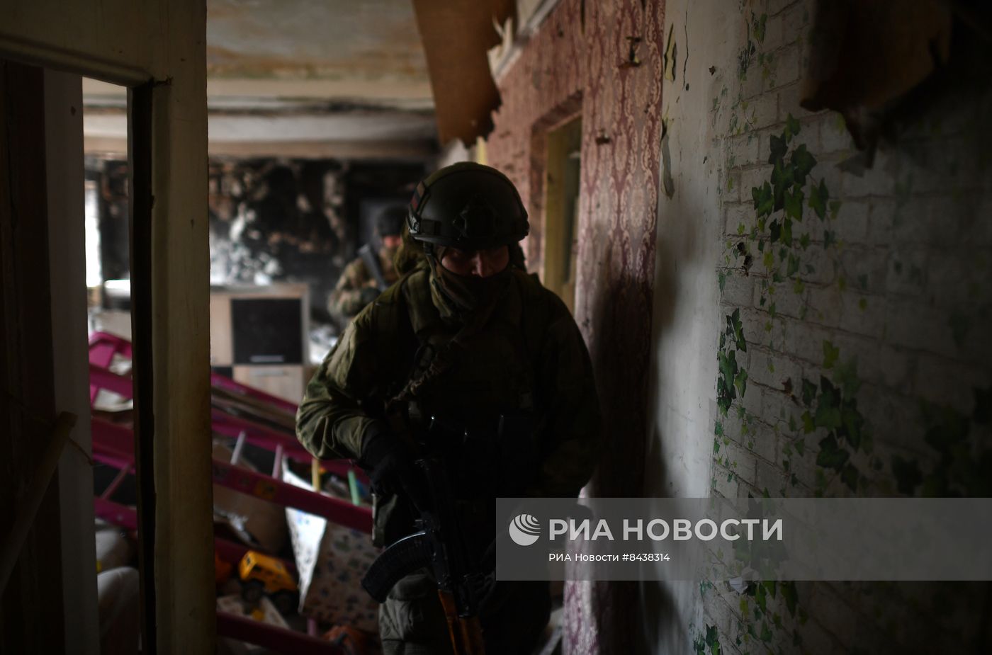 Боевая работа штурмовых групп ЧВК "Вагнер" в Артемовске
