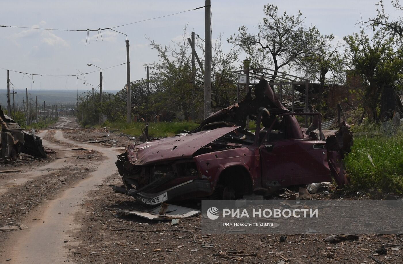 Боевая работа штурмовых групп ЧВК "Вагнер" в Артемовске