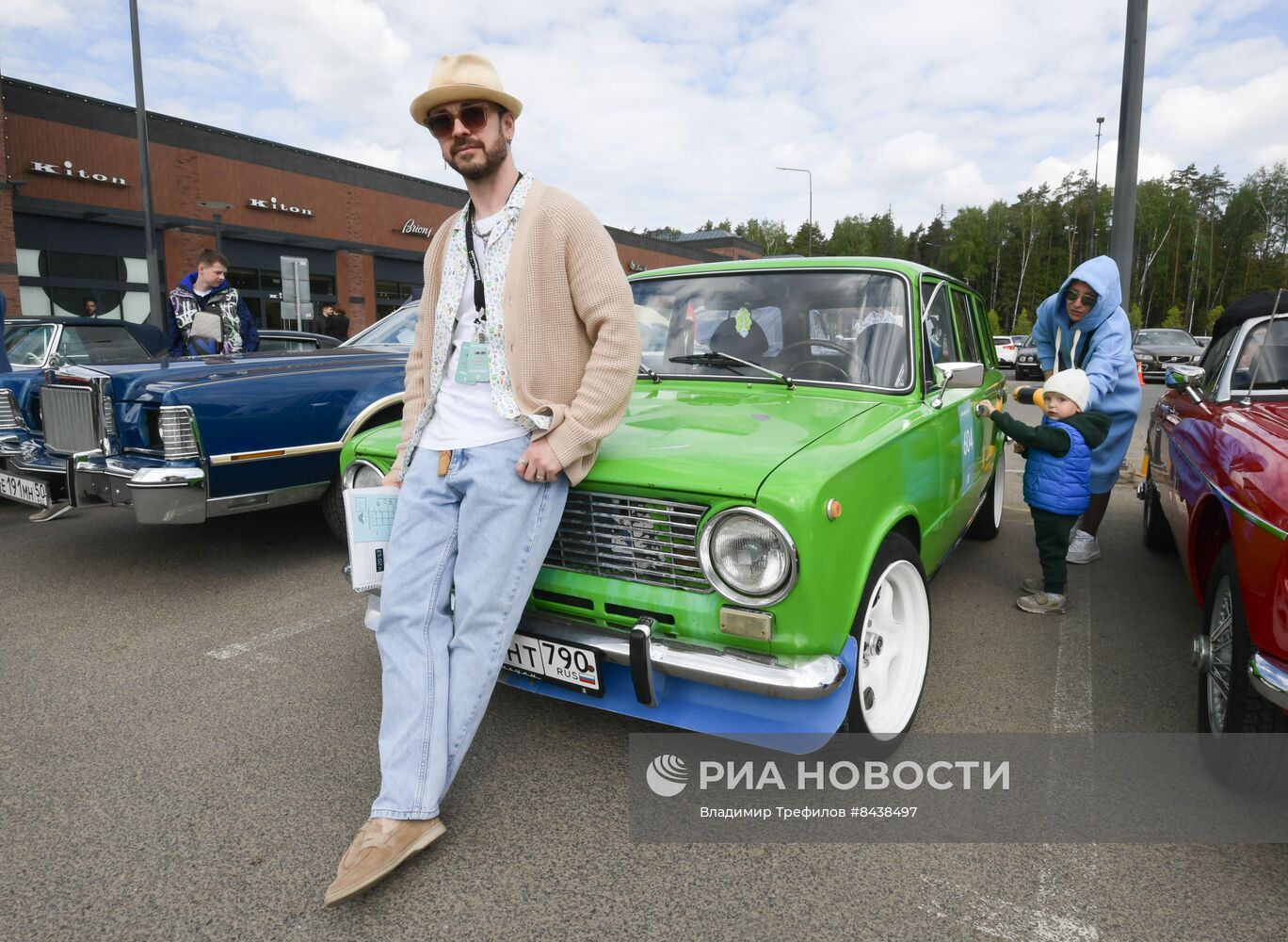 Ралли на классических автомобилях в "Архангельское Аутлет"