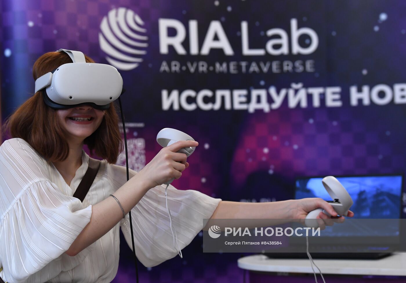 Презентация VR-проектов РИА Новости в "Ночи музеев" Государственного исторического музея (ГИМ)