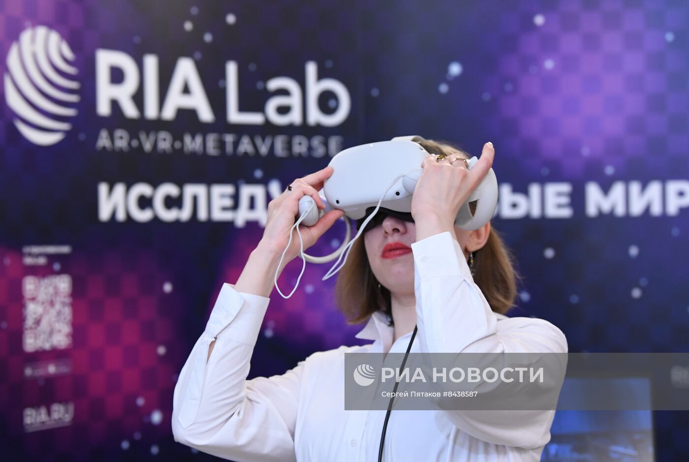 Презентация VR-проектов РИА Новости в "Ночи музеев" Государственного исторического музея (ГИМ)