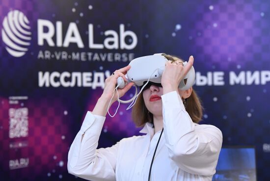 Презентация VR-проектов РИА Новости в "Ночи музеев" Государственного исторического музея (ГИМ)