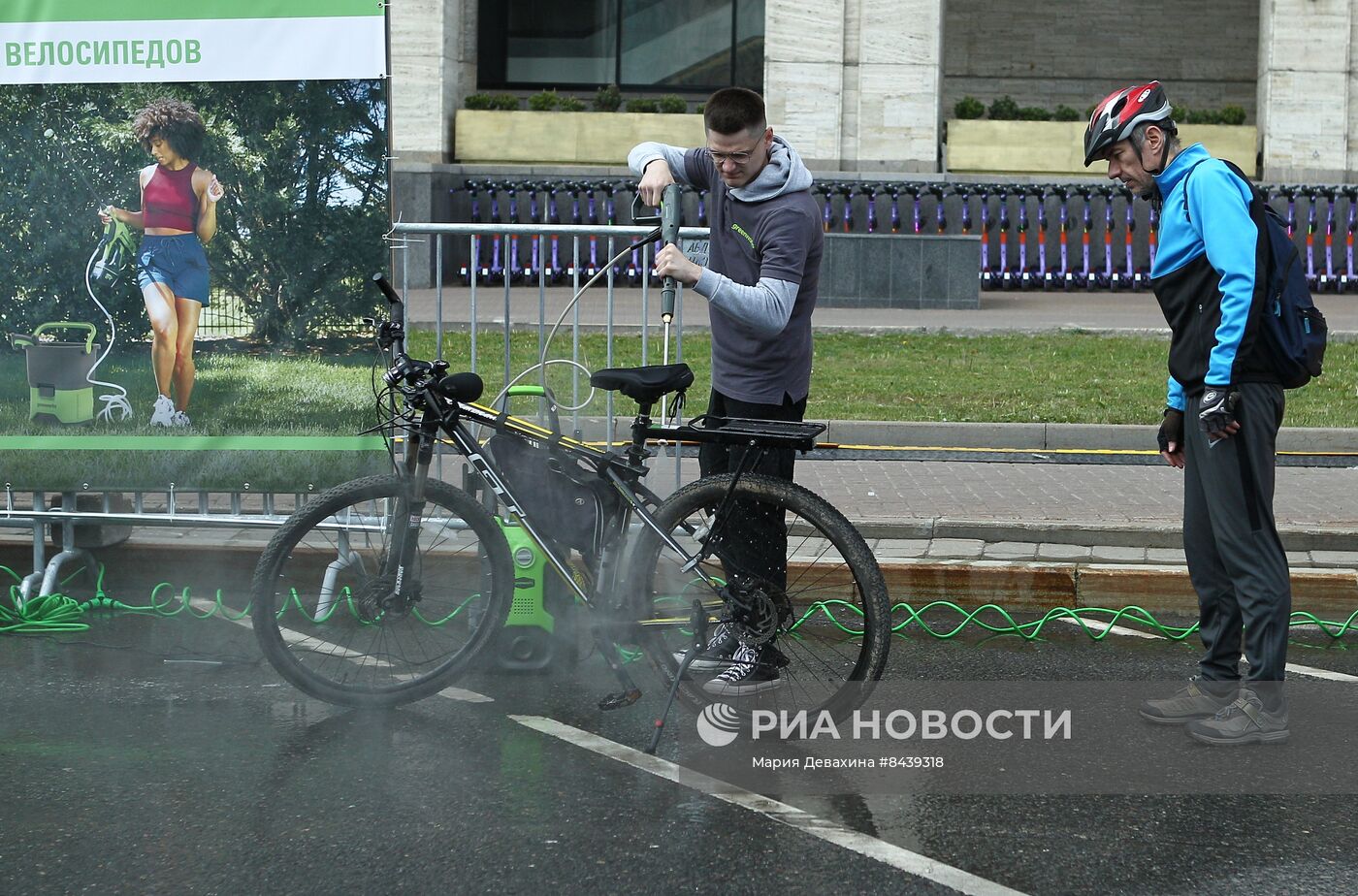 Весенний велофестиваль в Москве