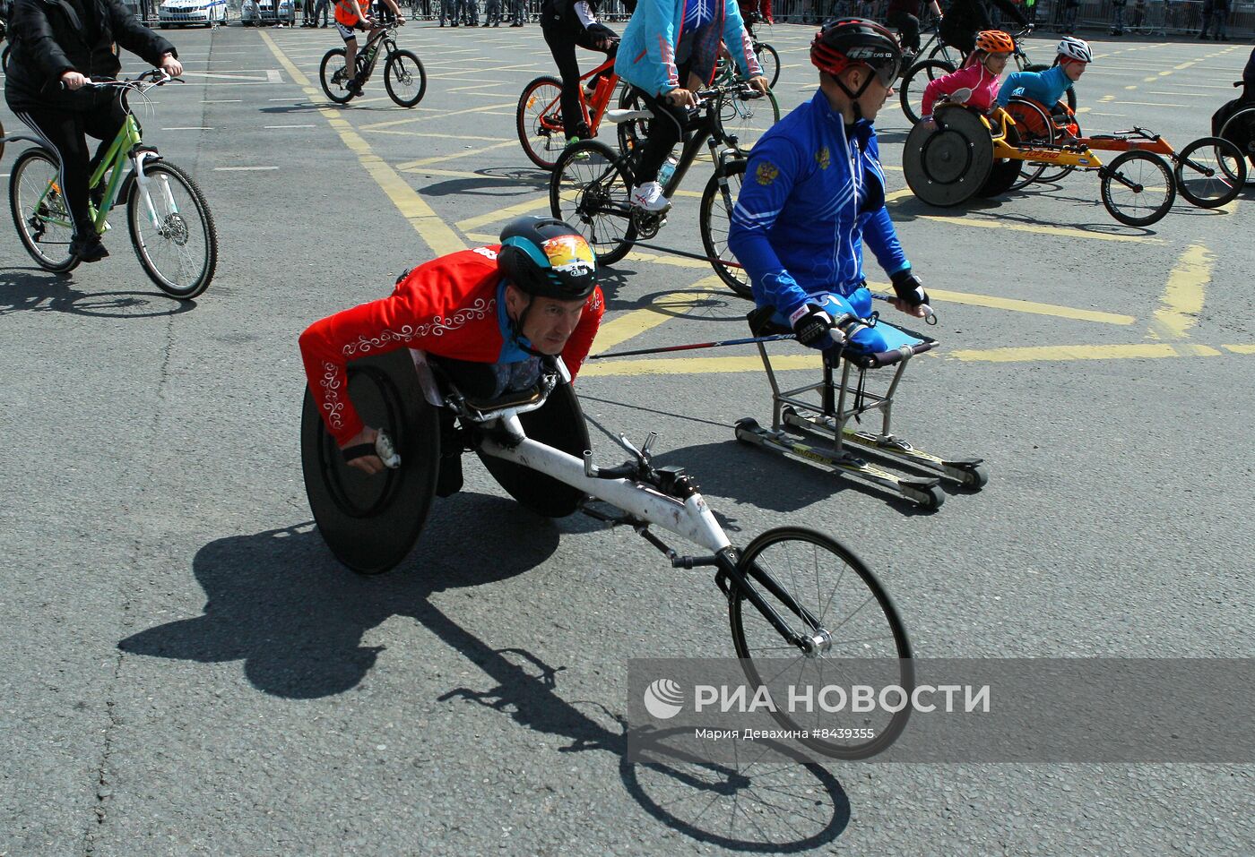 Весенний велофестиваль в Москве