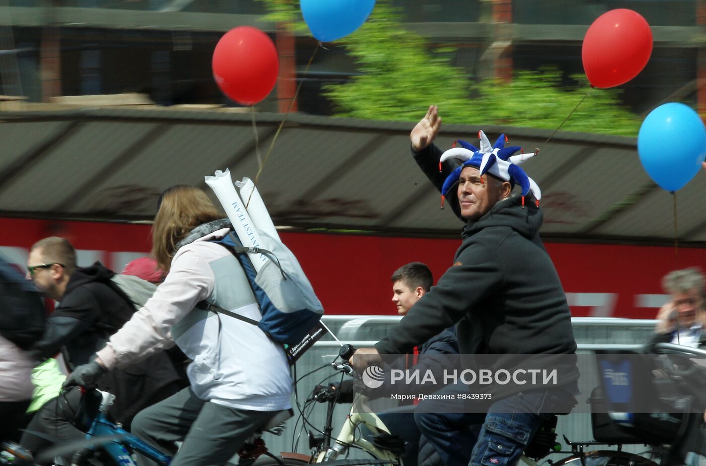 Весенний велофестиваль в Москве