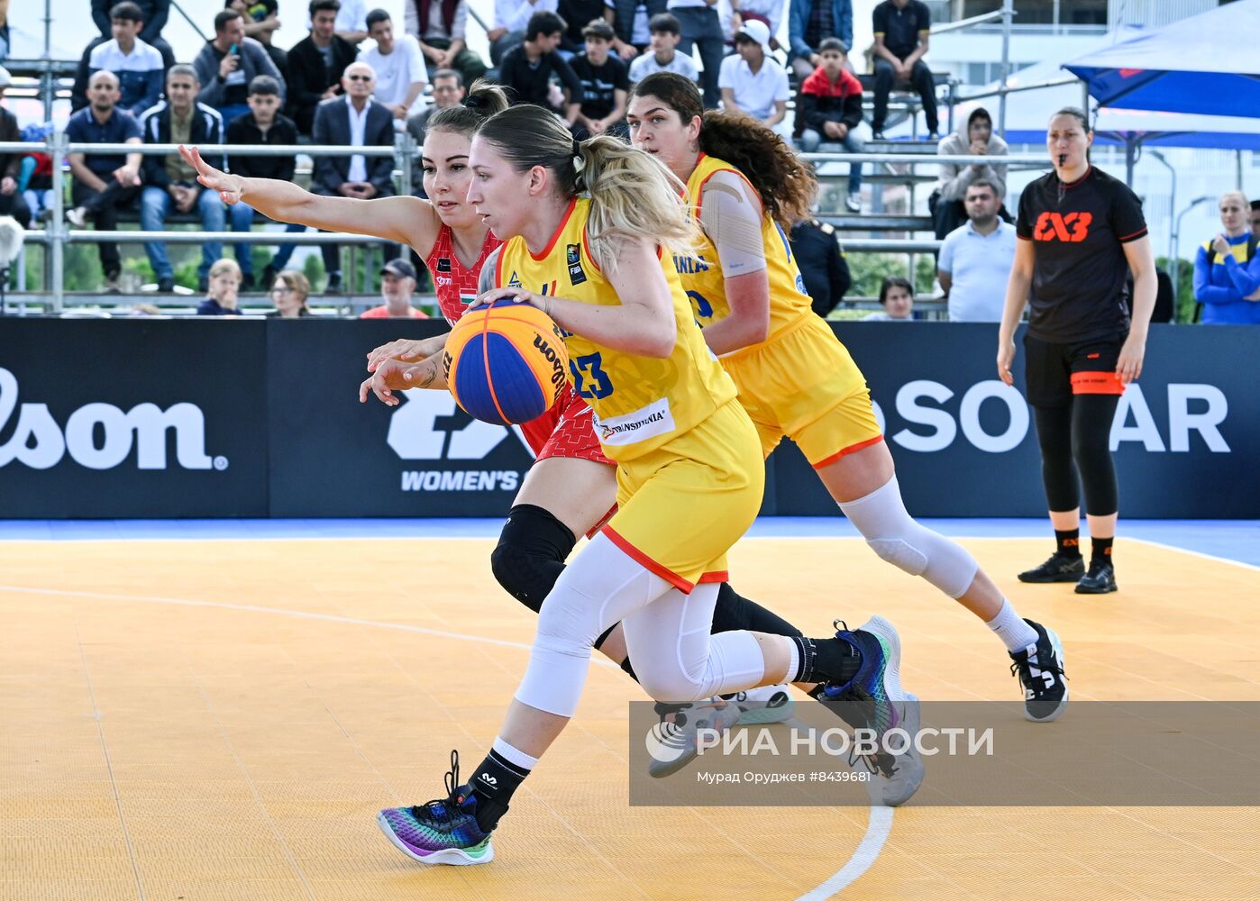 Игры женской мировой серии по баскетболу 3х3 в Азербайджане