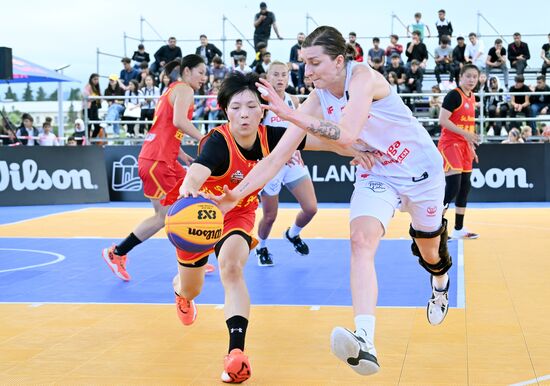 Игры женской мировой серии по баскетболу 3х3 в Азербайджане