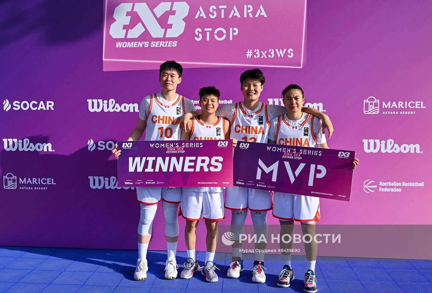 Игры женской мировой серии по баскетболу 3х3 в Азербайджане