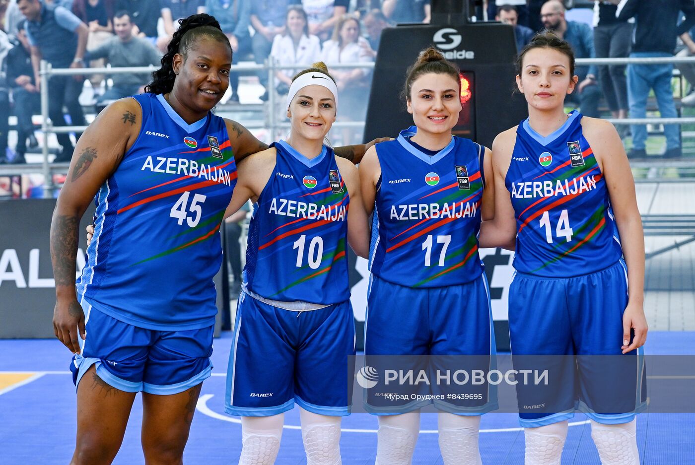 Игры женской мировой серии по баскетболу 3х3 в Азербайджане