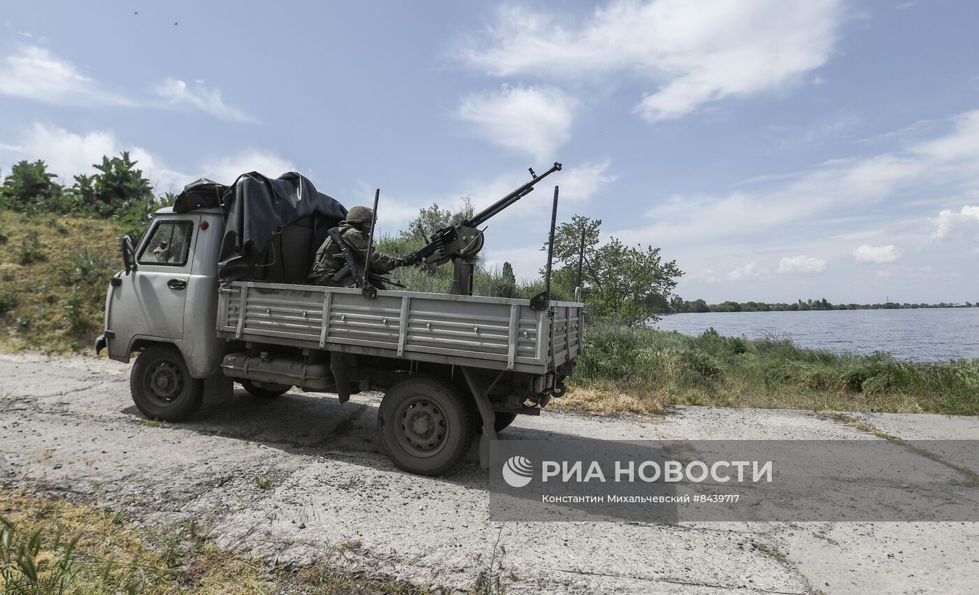 Работа мобильной группы быстрого реагирования в зоне СВО | РИА Новости  Медиабанк