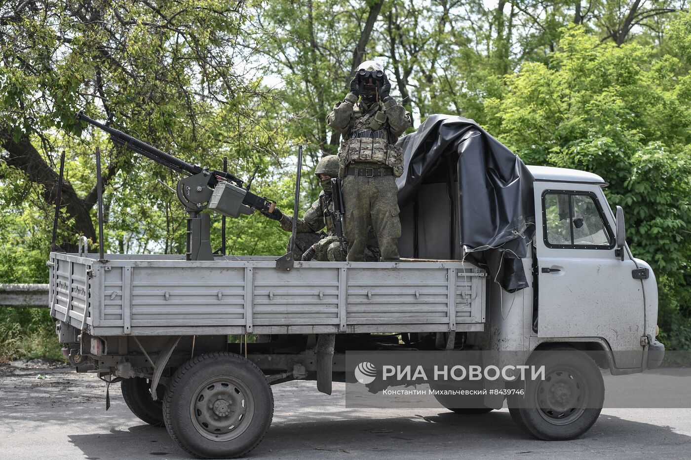 Работа мобильной группы быстрого реагирования в зоне СВО | РИА Новости  Медиабанк