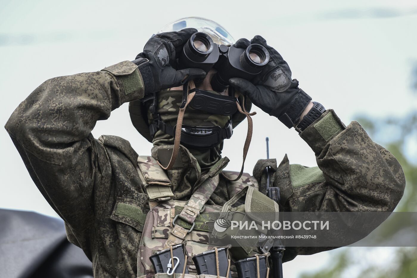 Работа мобильной группы быстрого реагирования в зоне СВО