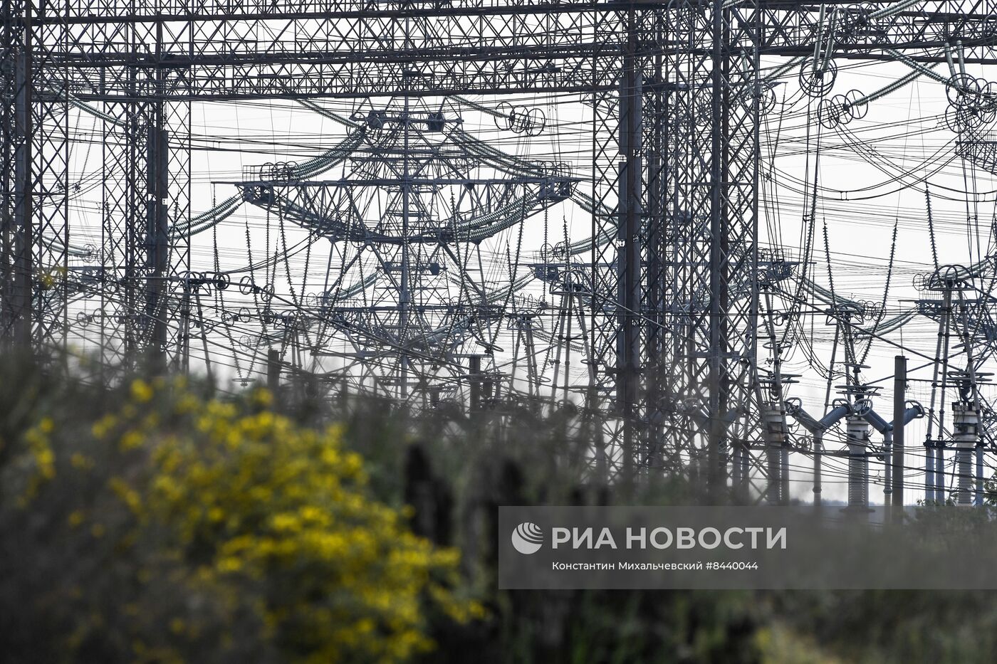 Запорожская АЭС в Энергодаре