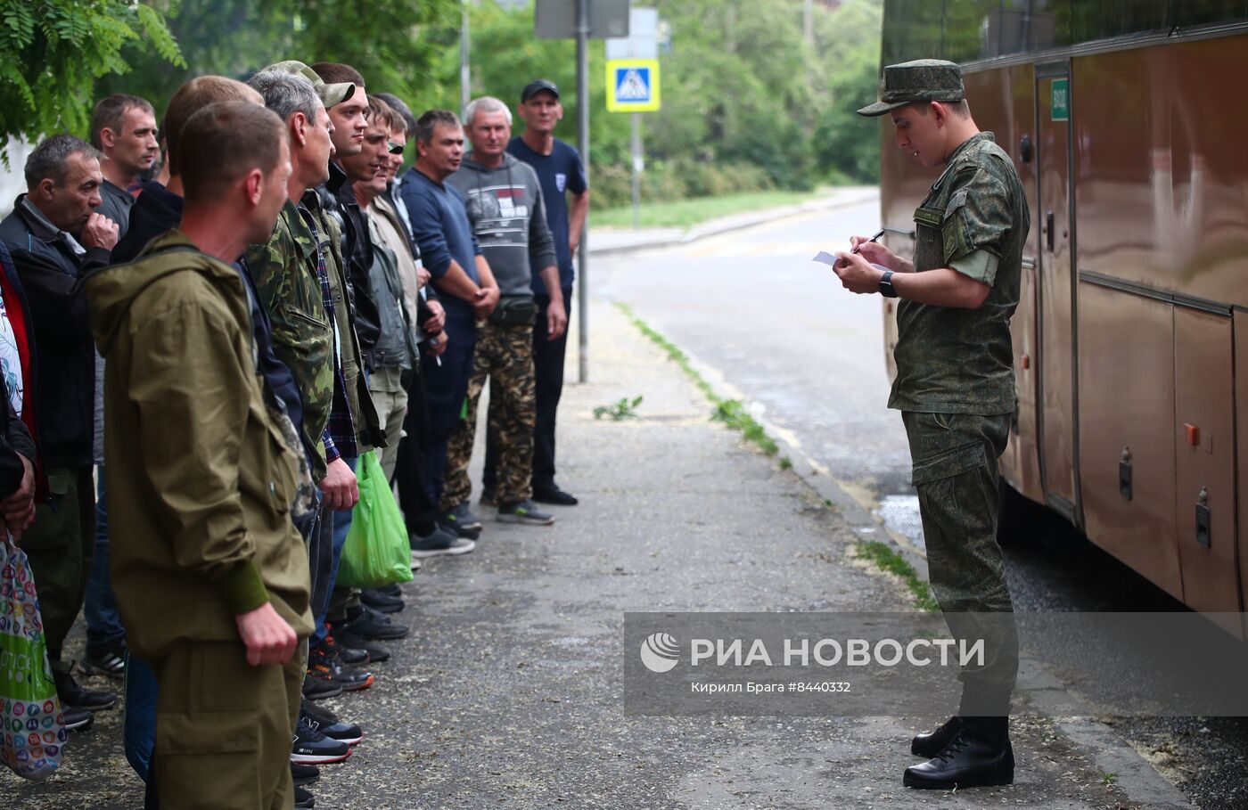 Отправка военнослужащих-контрактников из Волгограда в зону СВО