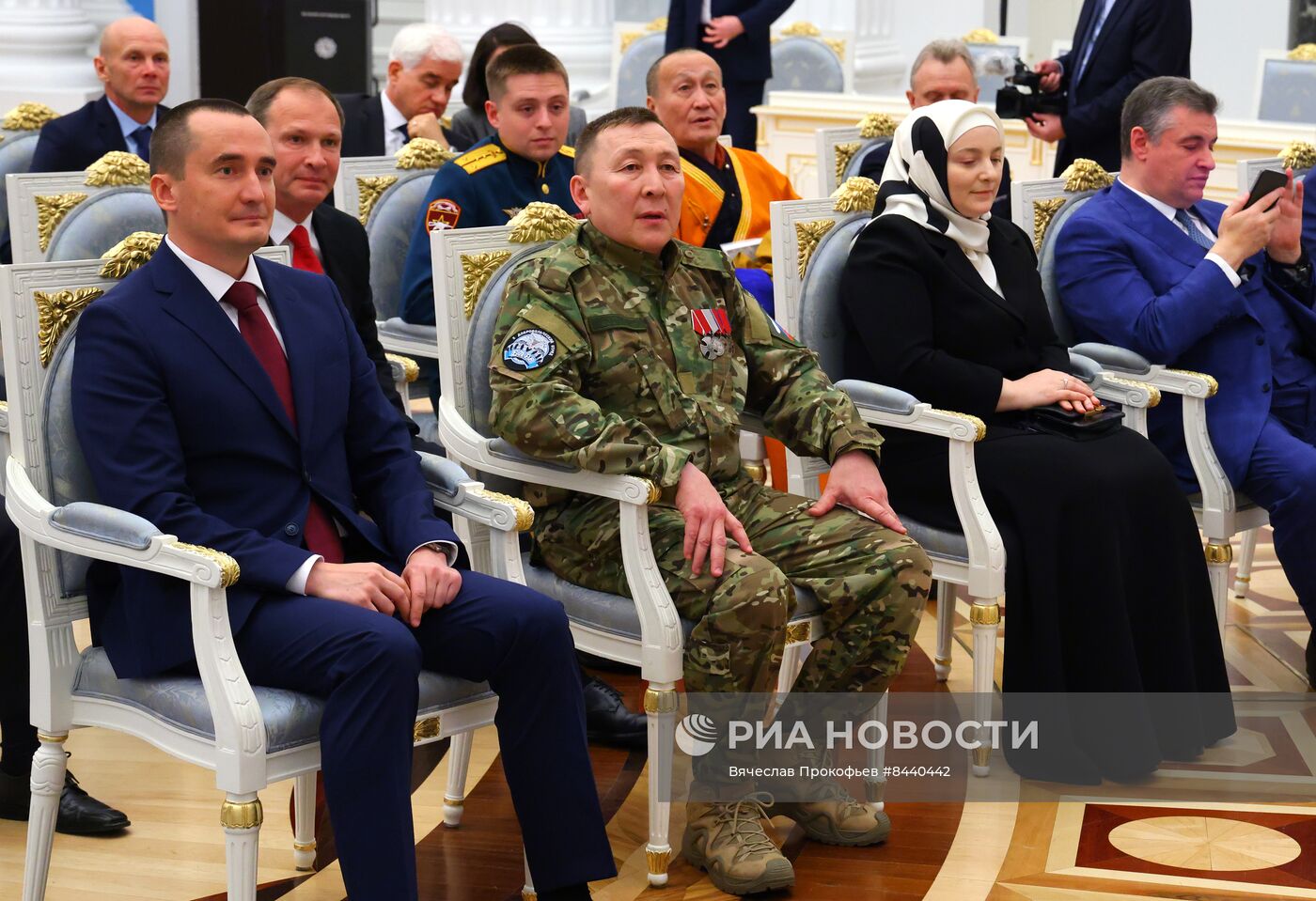 Президент РФ В. Путин вручил государственные награды