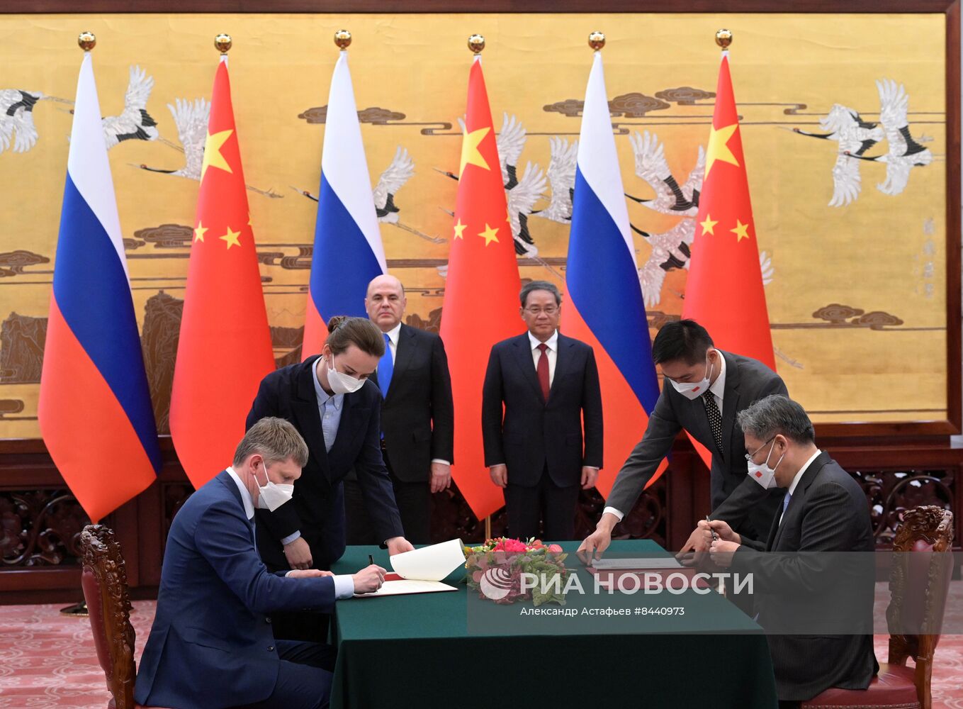 Официальный визит премьер-министра РФ М. Мишустина в Китай