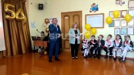 В школах Южной Осетии отмечают последний звонок