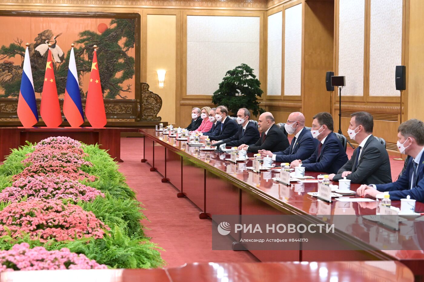 Официальный визит премьер-министра РФ М. Мишустина в Китай