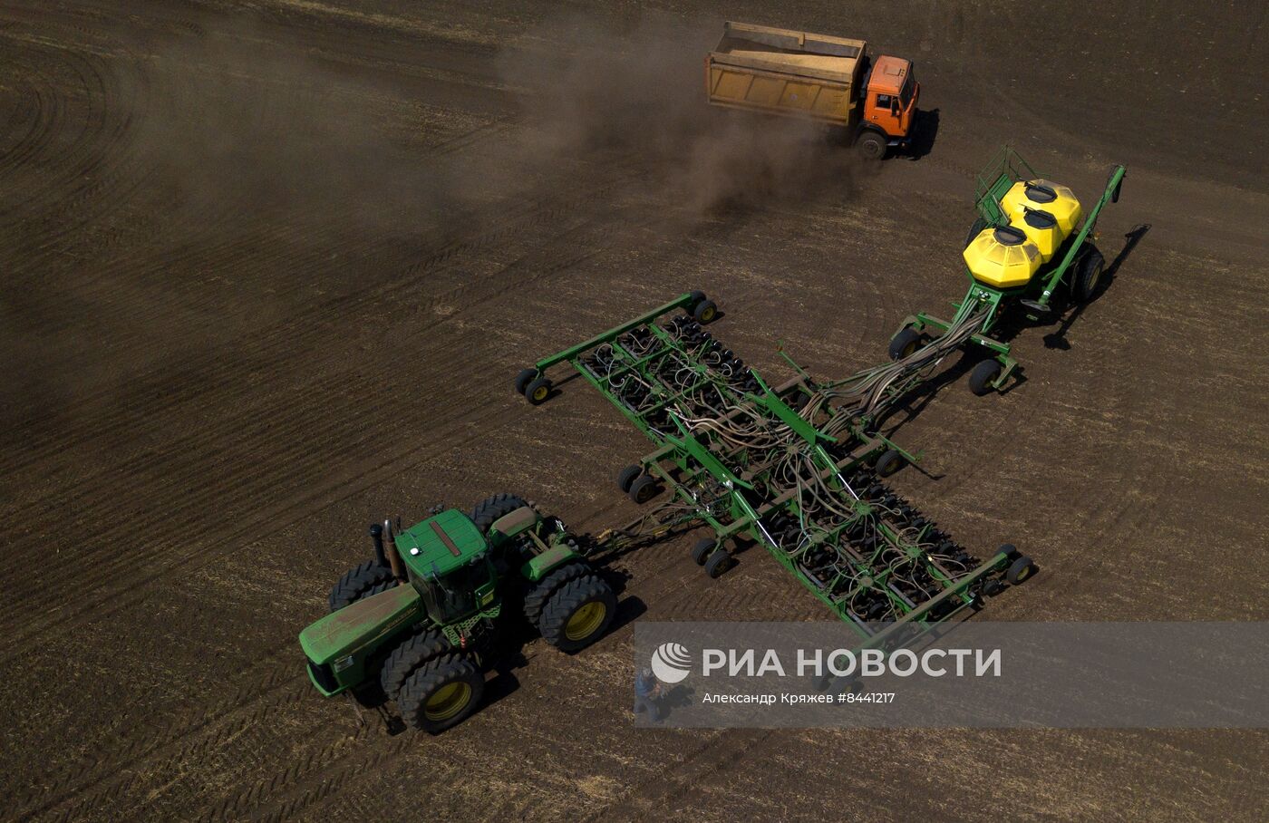 Посевная в Новосибирской области