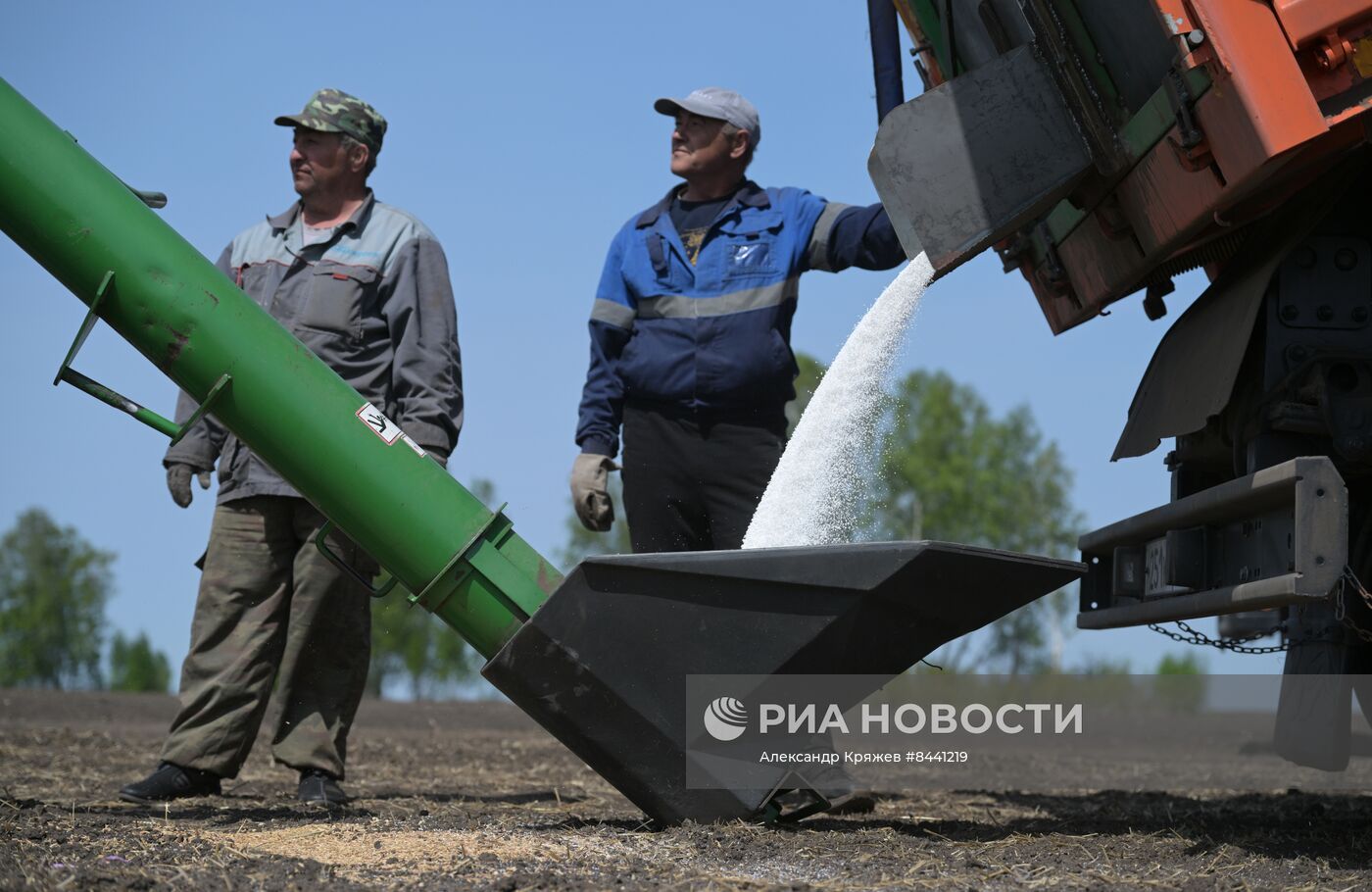 Посевная в Новосибирской области