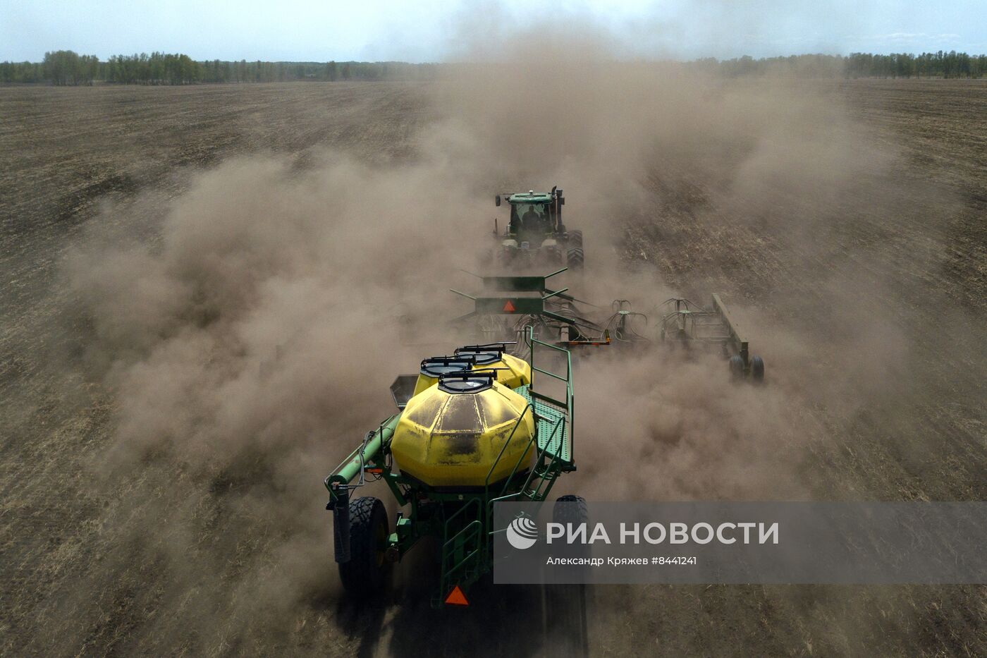 Посевная в Новосибирской области