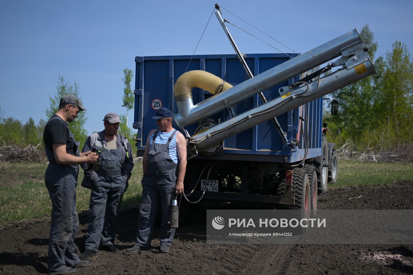 Посевная в Новосибирской области