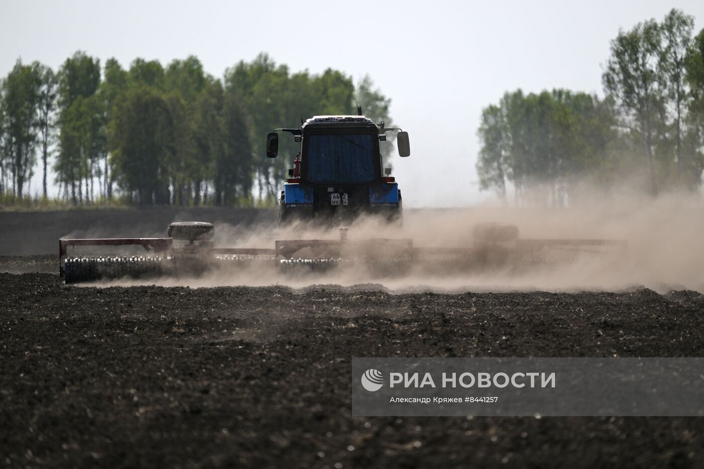 Посевная в Новосибирской области