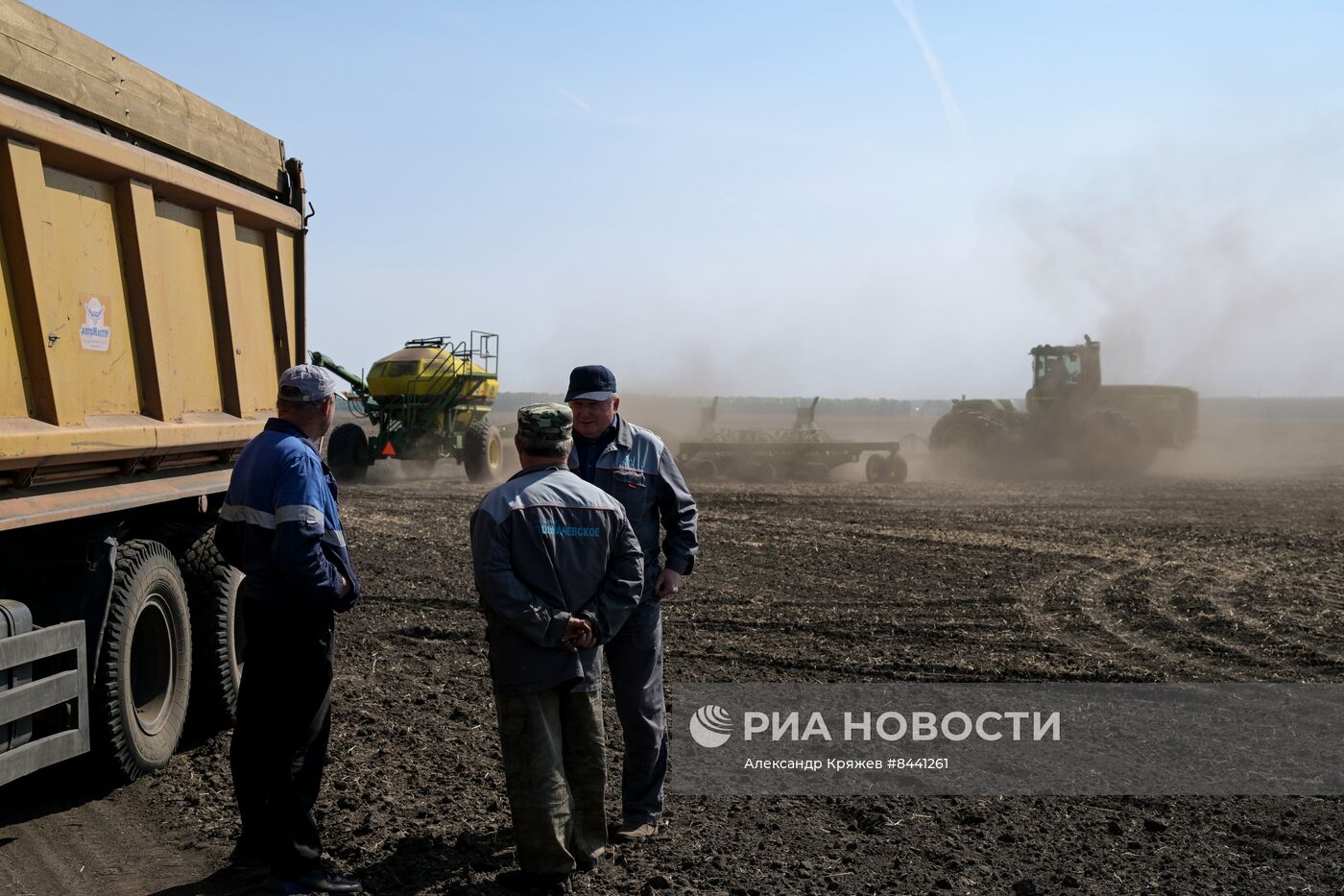 Посевная в Новосибирской области