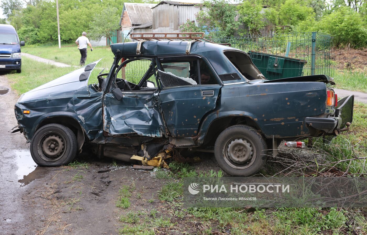 Последствия атаки украинской ДРГ в Белгородской области | РИА Новости  Медиабанк