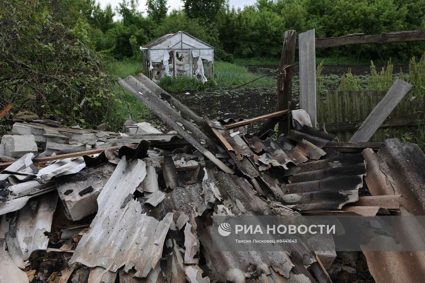 Последствия атаки украинской ДРГ в Белгородской области
