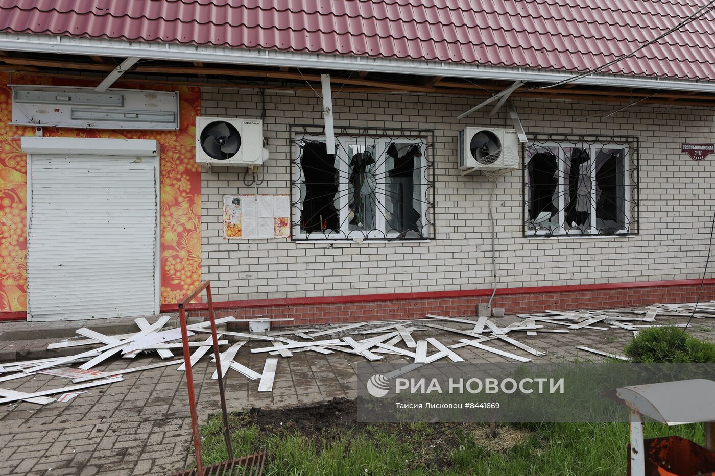 Последствия атаки ДРГ в Белгородской области