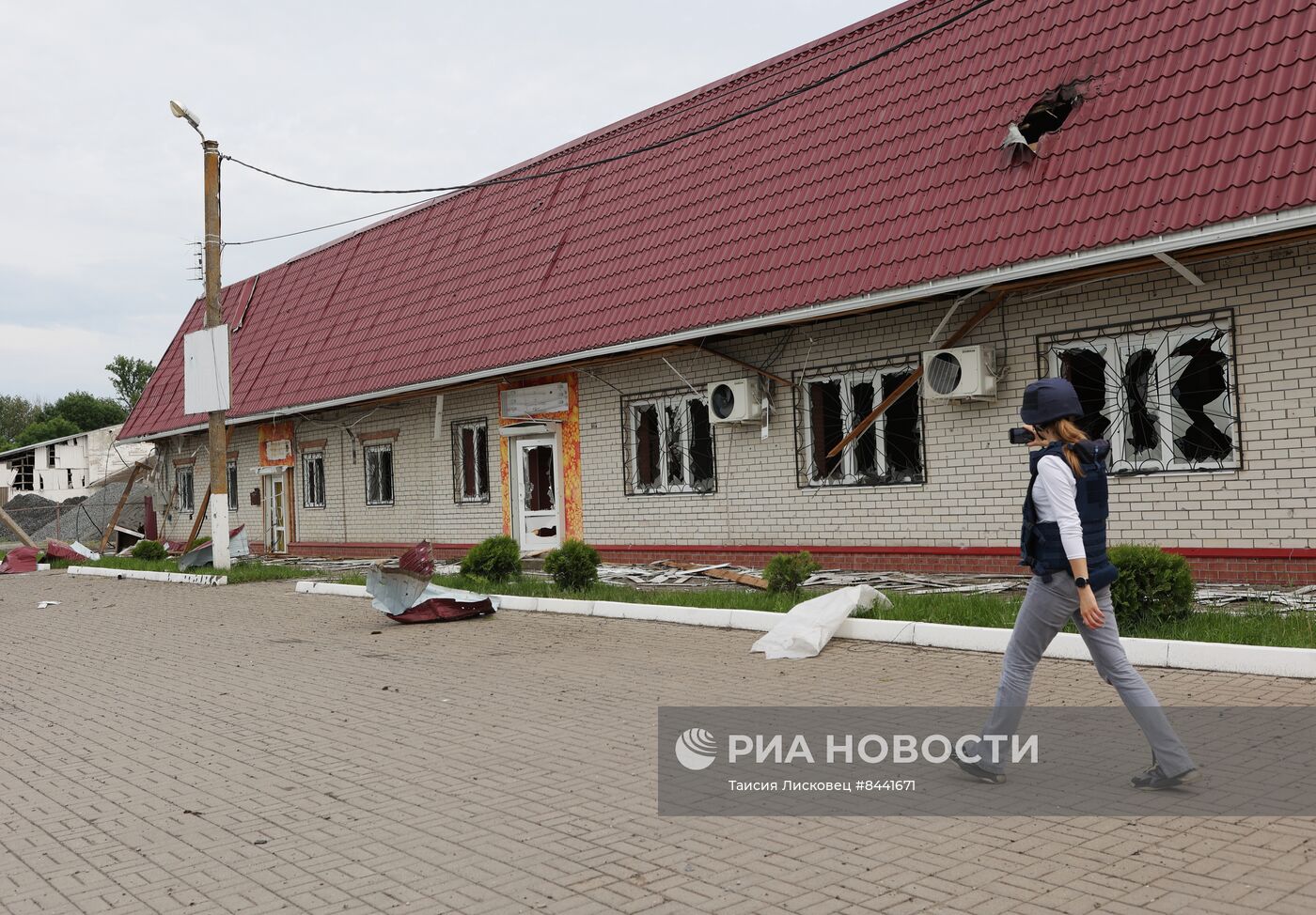 Последствия атаки ДРГ в Белгородской области