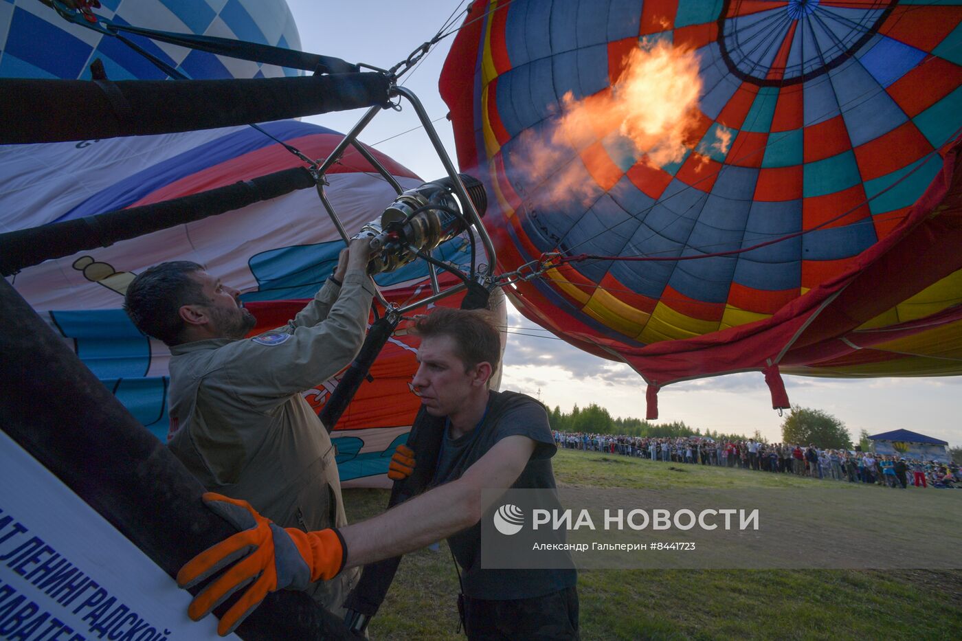 Открытие соревнований по воздухоплавательному спорту в Ленинградской области