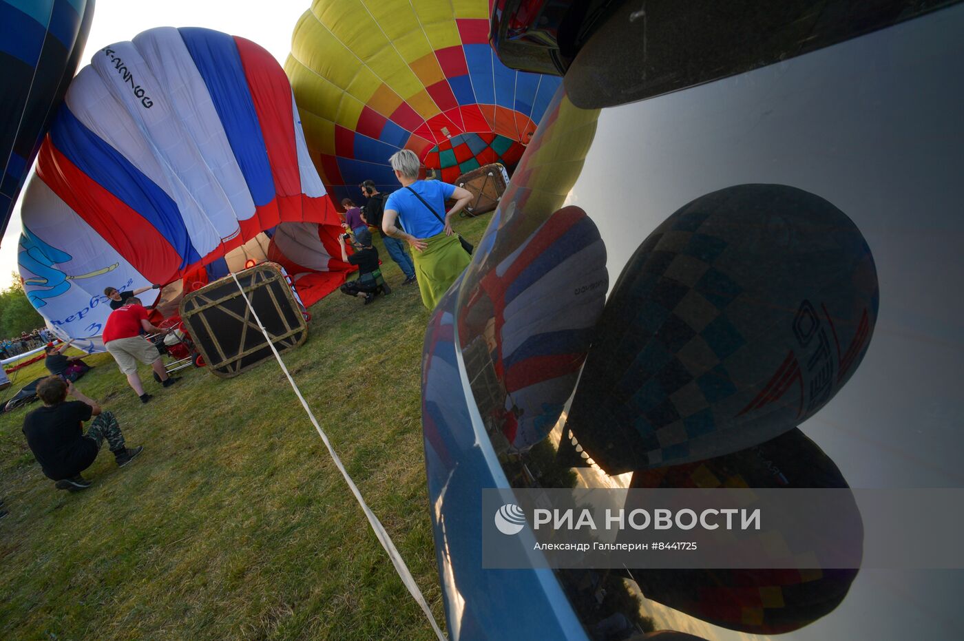 Открытие соревнований по воздухоплавательному спорту в Ленинградской области