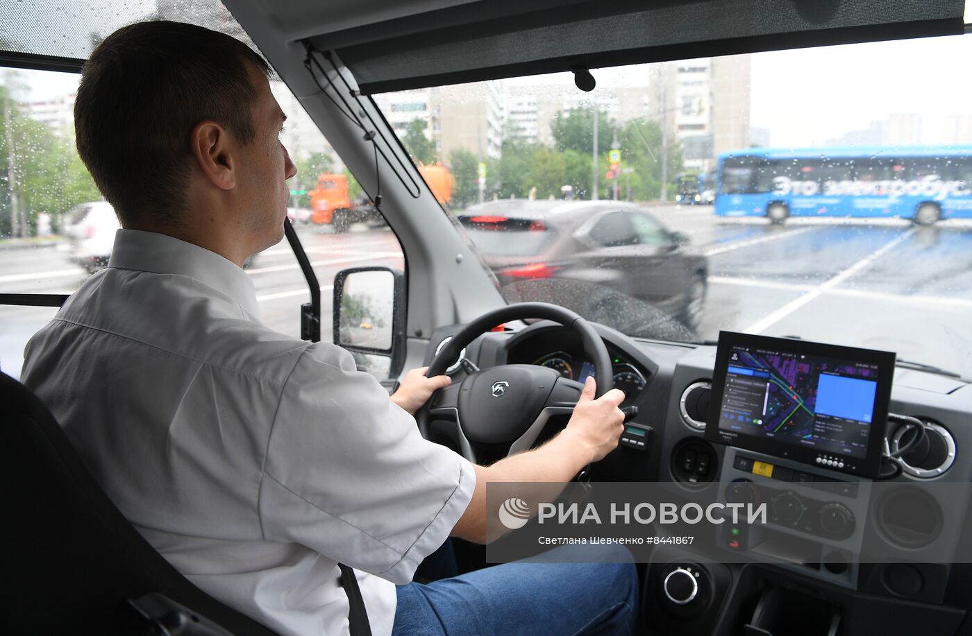 Тестирование электробуса малого класса ГАЗель e-City