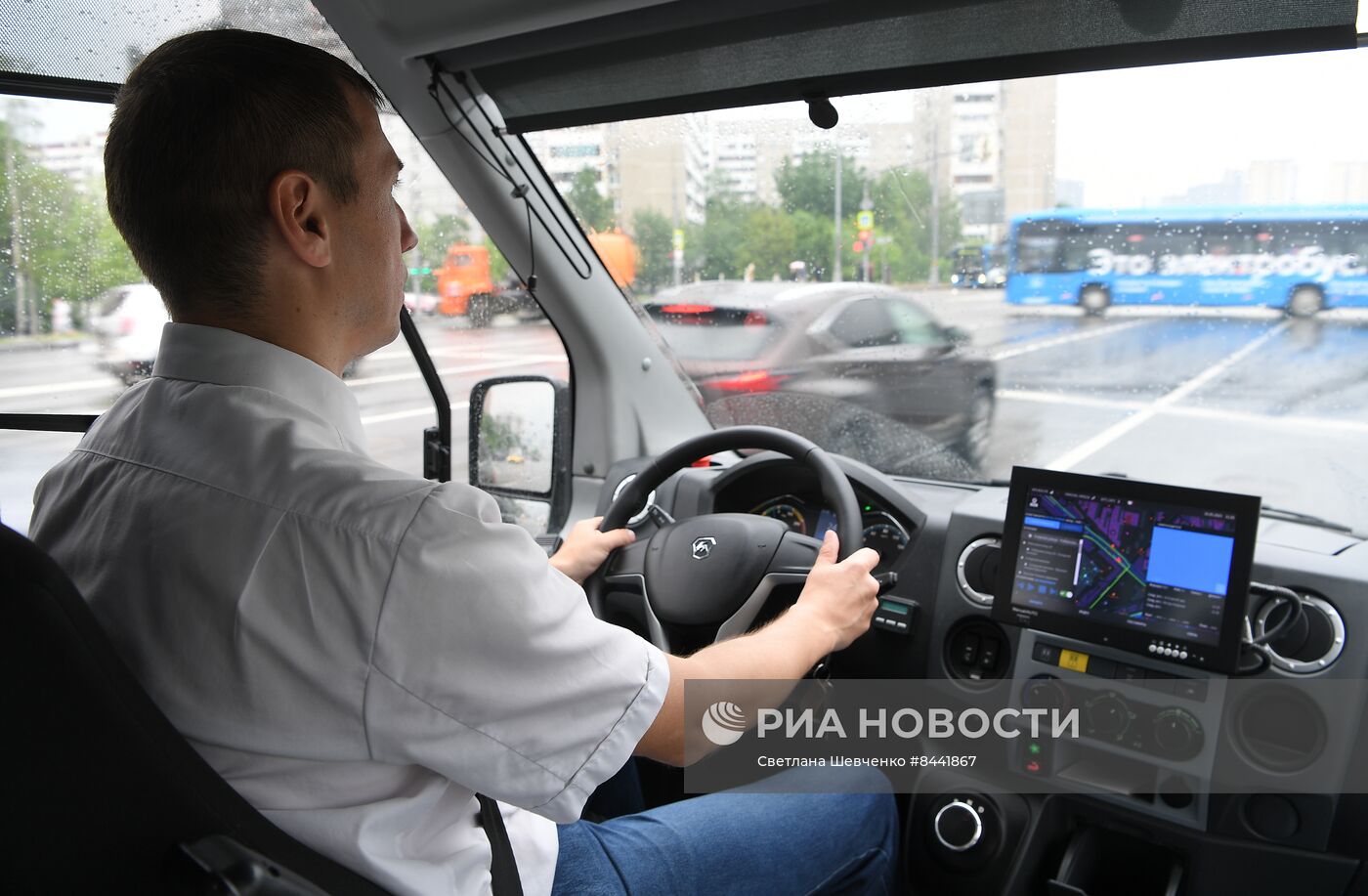 Тестирование электробуса малого класса ГАЗель e-City