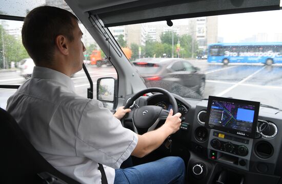 Тестирование электробуса малого класса ГАЗель e-City