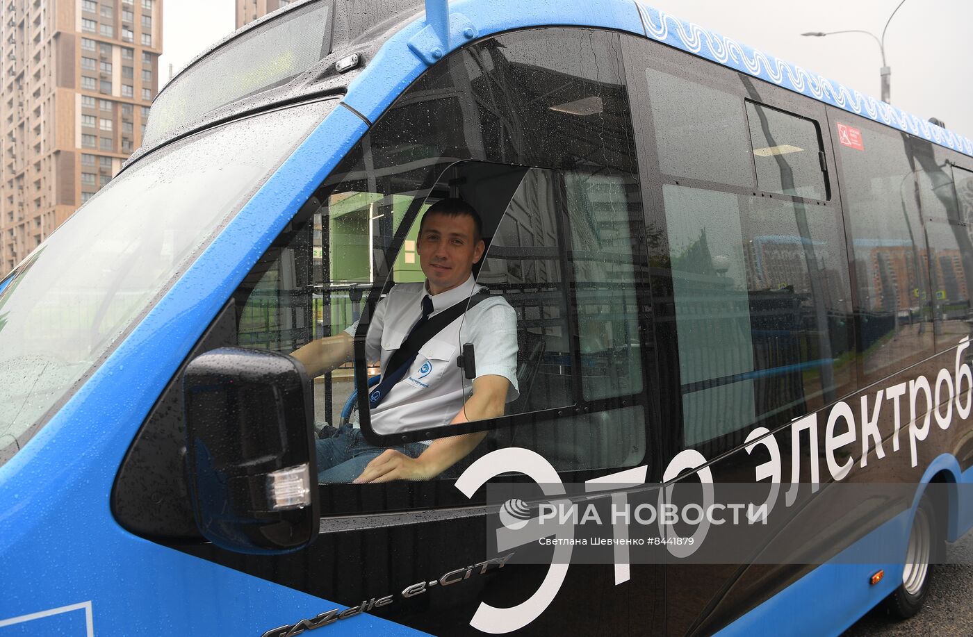 Тестирование электробуса малого класса ГАЗель e-City