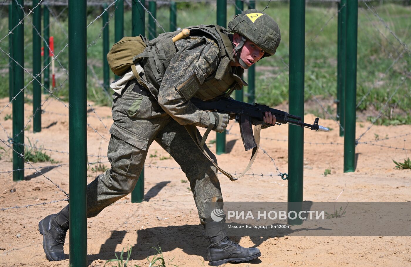 Всероссийская олимпиада по военной подготовке в Казани