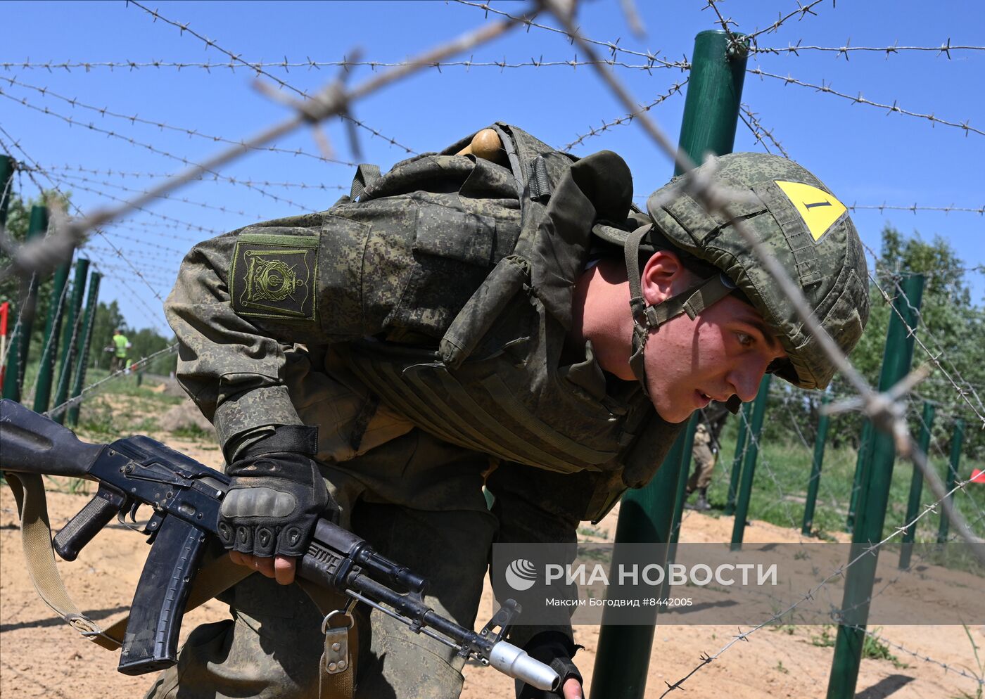 Всероссийская олимпиада по военной подготовке в Казани