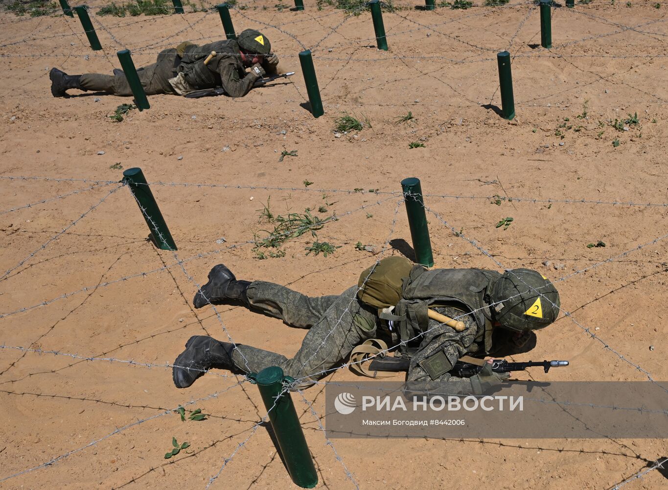 Всероссийская олимпиада по военной подготовке в Казани