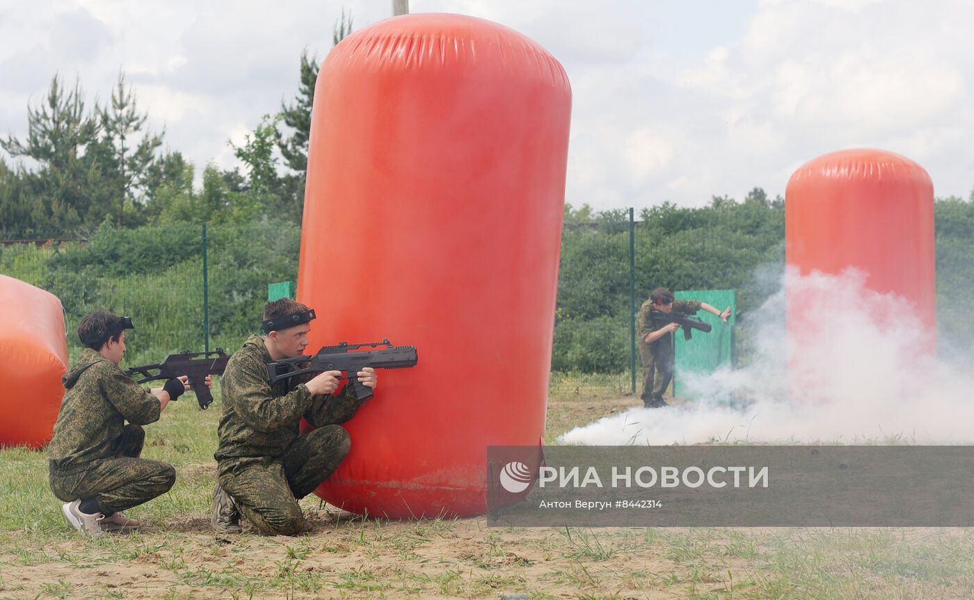 Военно-исторические сборы "Армата" в Белгородской области