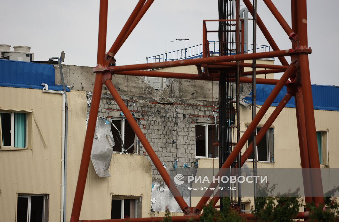 Последствия взрыва в Краснодаре