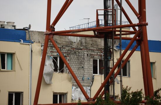 Последствия взрыва в Краснодаре