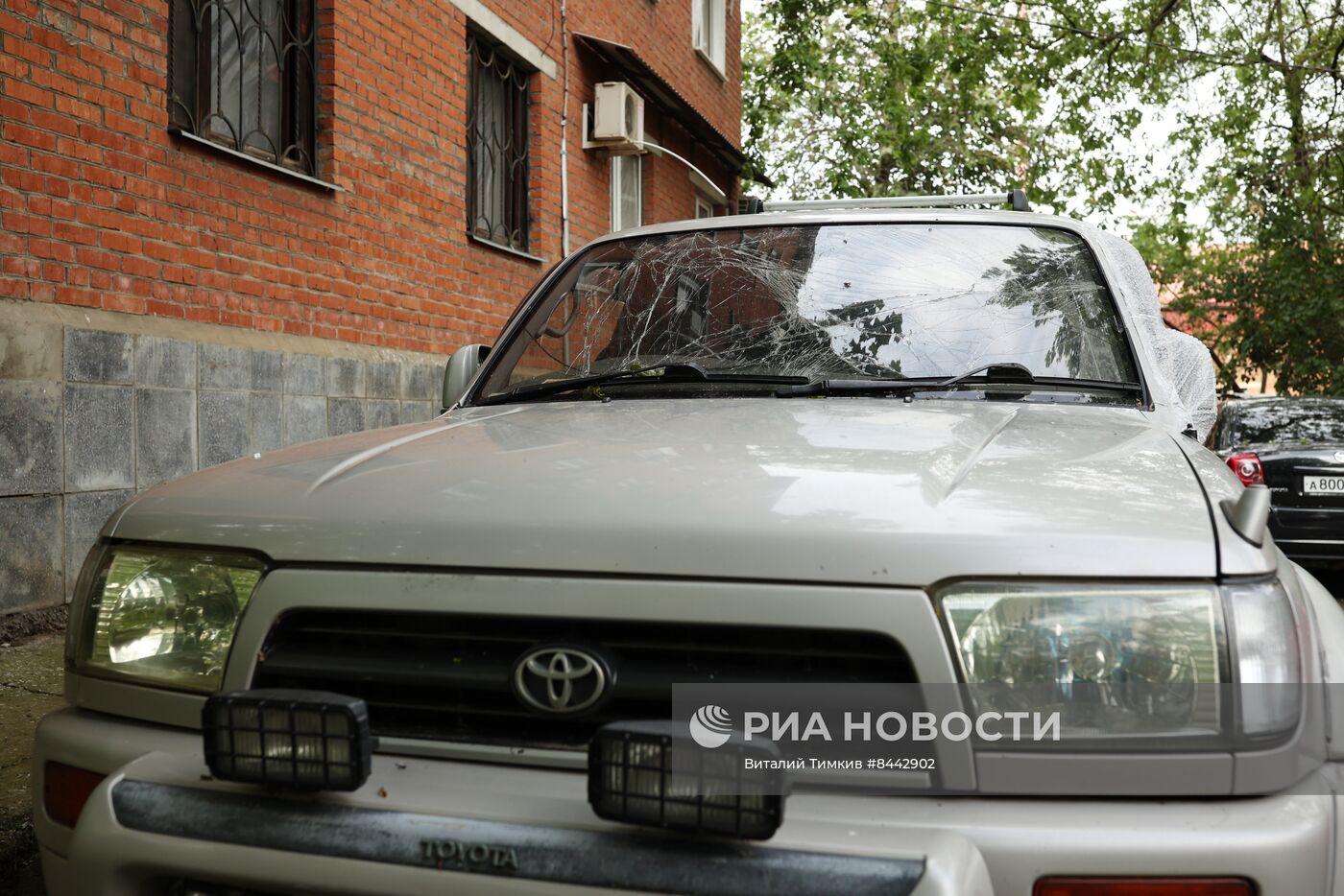 Последствия взрыва в Краснодаре