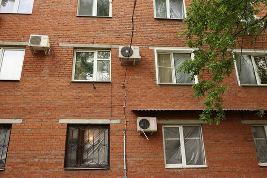 Последствия взрыва в Краснодаре