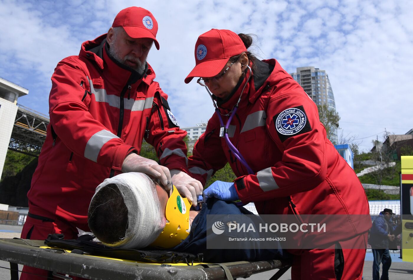 Межведомственные  учения по спасению  людей на море во Владивостоке