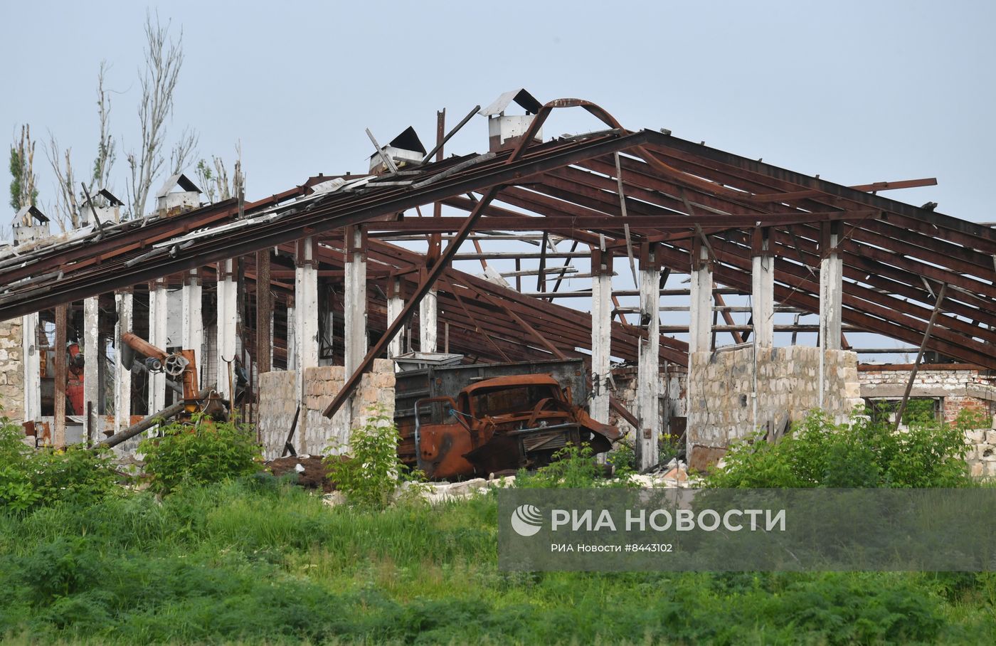 Село у линии соприкосновения на Артемовском направлении