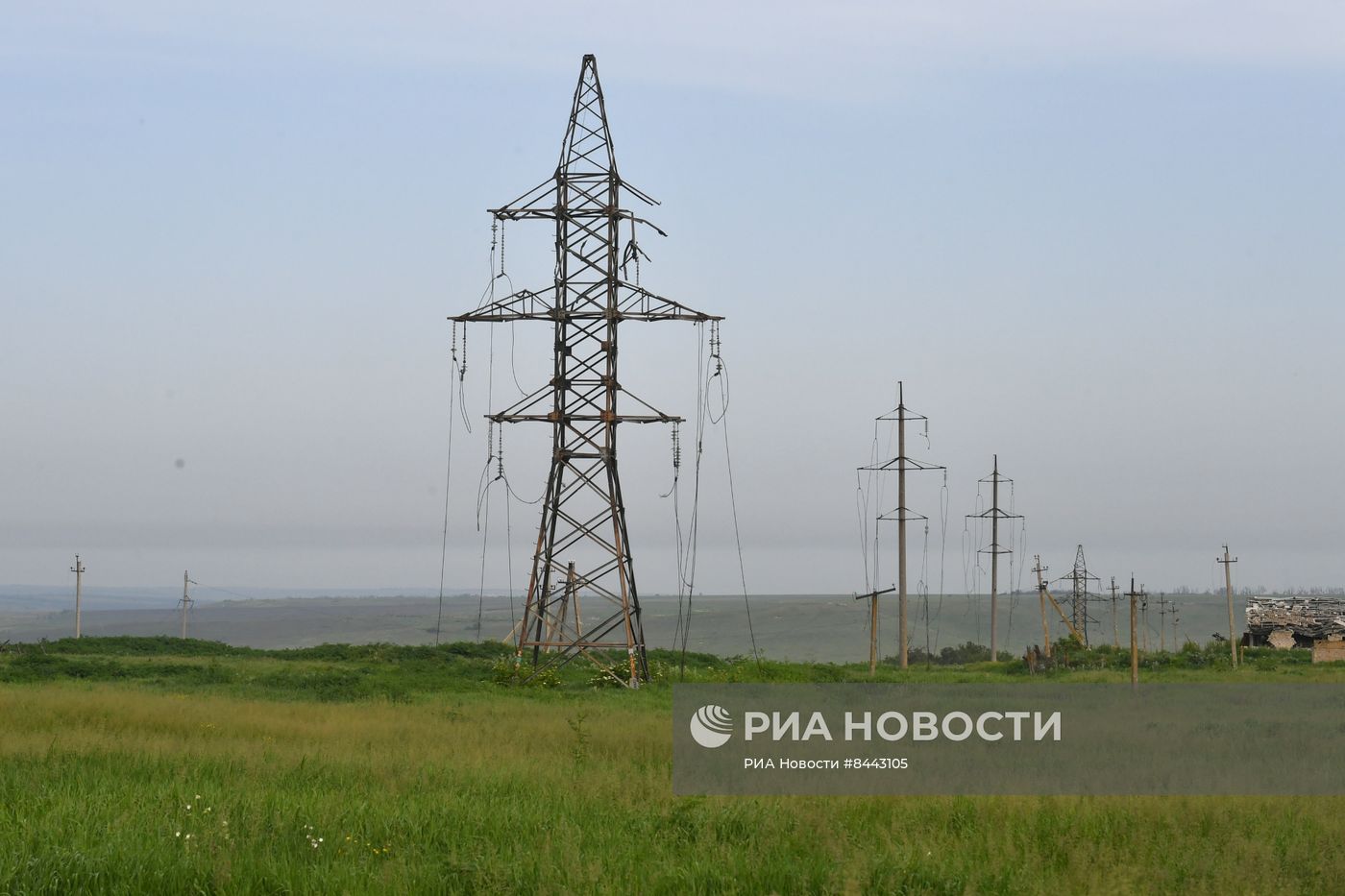 Село у линии соприкосновения на Артемовском направлении