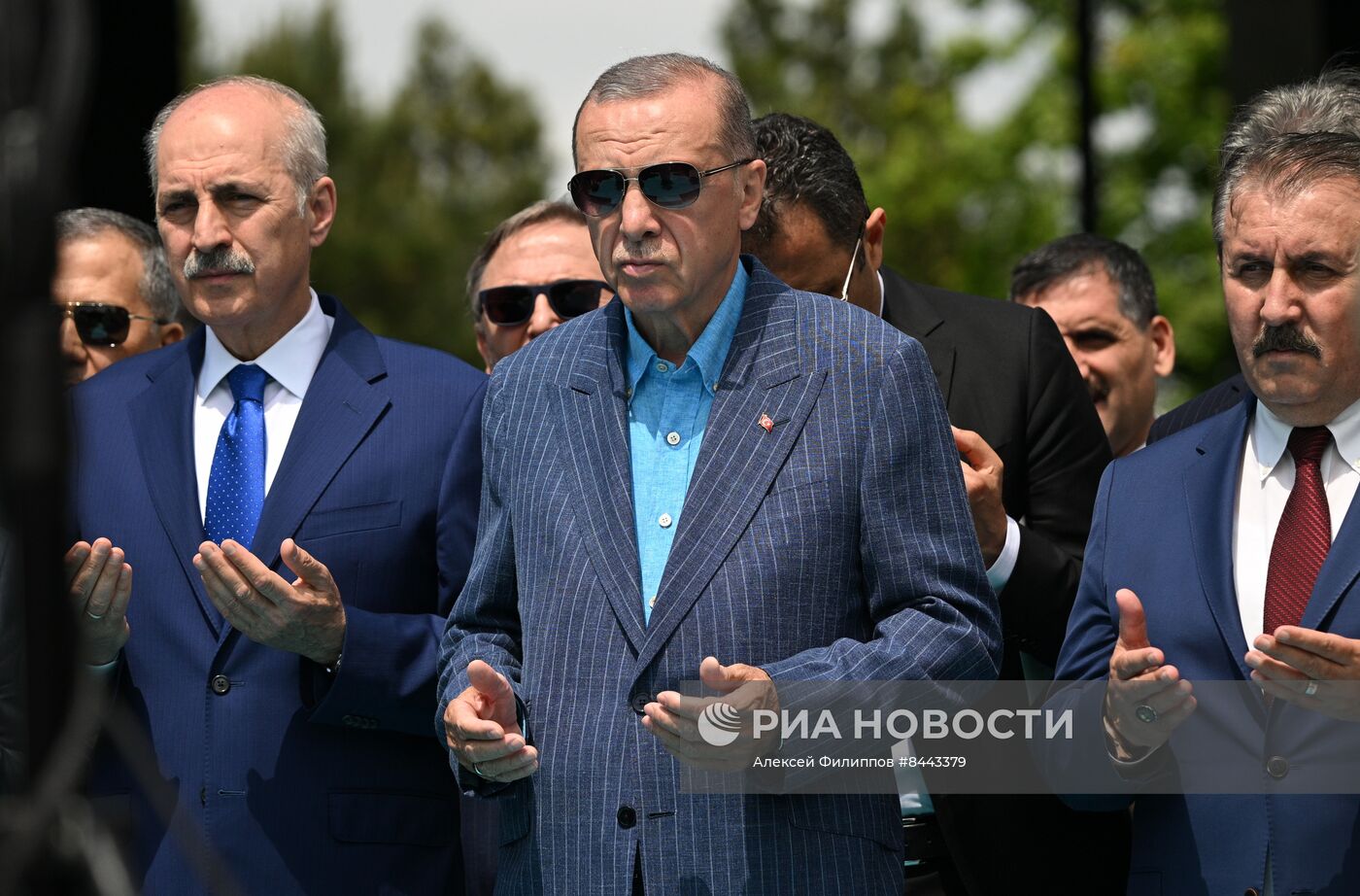 Предвыборные мероприятия президента Турции Р. Эрдогана